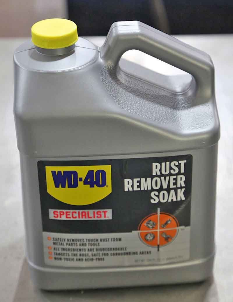 WD-40 Rust Remover Soak