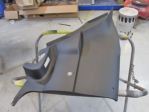 We used the same process on all 4 door/rear seat trim panels so that they would match. 
