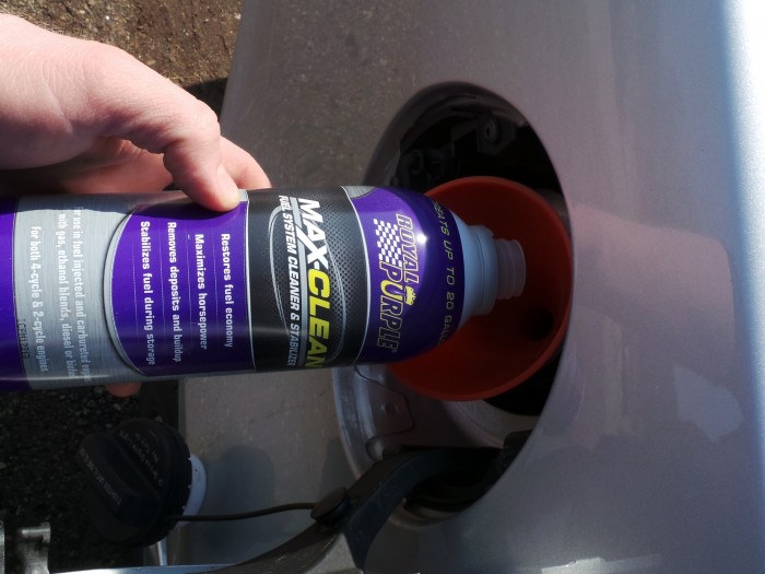 Cleaning your fuel system is as easy as adding some Royal Purple MaxClean to a tank of gas. 