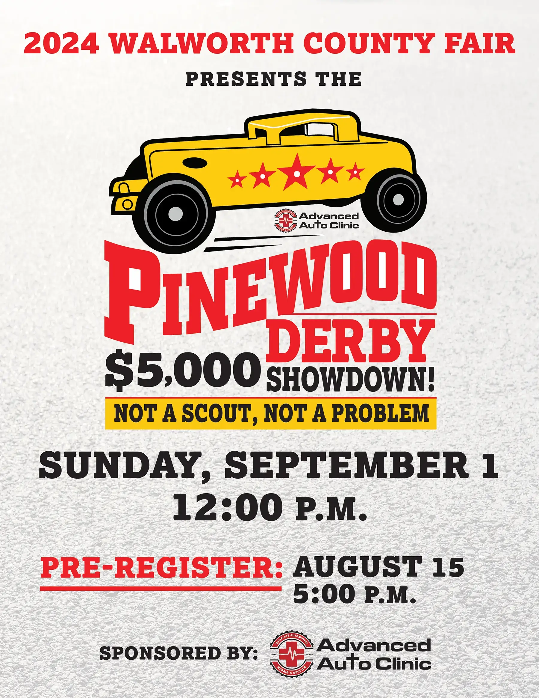 Join Us for the Pinewood Derby Showdown at the 2024 Walworth County ...